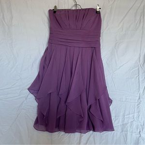 Fit & flare lilac bridesmaid dress David’s Bridal - Never worn before!